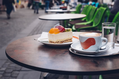 Cafe Berger, das Kaffeehaus im Herzen von Krems - Foto: Christian Ilkerl